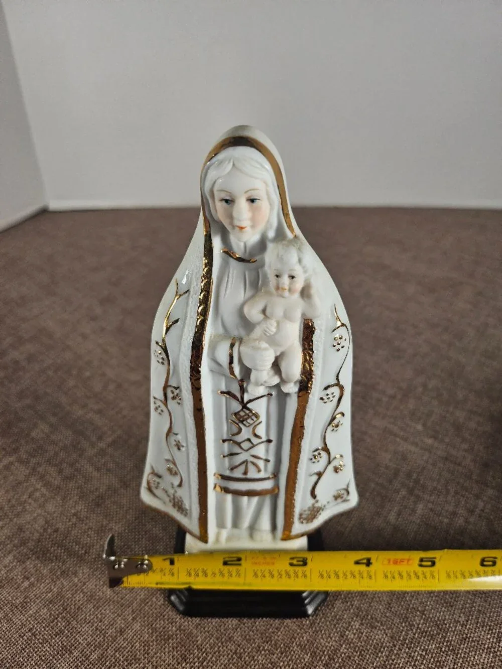 Nossa Senhora da Saude Porcelain Statue Our Lady of Health Madonna And Child
